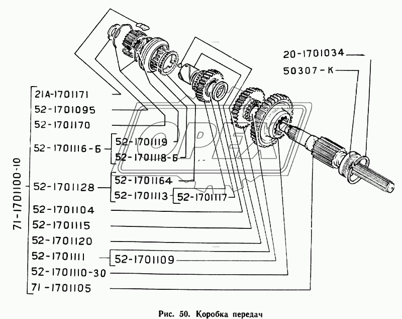 Коробка передач 3