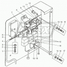 731.3747 Реле сигналов 24В. 4-х контак. с кронштейном МАЗ,КРАЗ АВАР