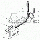 ТО-28.02.02.110 Глушитель ф215; L=570; фтрубы=74/L=410 АМКОДОР