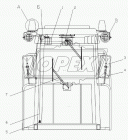 39.8201020-02 Зеркало (ПВХ) основное сфера с подогревом (24В) КамАЗ,МАЗ,Урал,ЛиАЗ,ПАЗ,КрАЗ; 410х200 (24В) фишка Урал