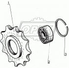 180308 Подшипник 40х90х23 шарик.радиал. 1-ряд. (закрытый); выжимной