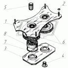 КДН04.606 Шестерня Z=28,m=4 КДН-210 ("Бобруйскагромаш") МЗШ