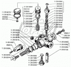 1/35466/21 Шпилька М10 L=56 Р1=20х1,25/28х1,25 креп.углового редуктора к мех-му рул.упр. БелЗАН