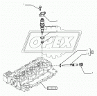 4899689 Шайба (медь) ф7,6х15х1,5 внутр отверст.фигурное, под форсунку CUMMINS 2.8 D2066/2676/2876; OM602 Sprinter С/И  Iveco