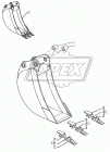 275699A1 Коронка зуба ковша V17 CASE 695ST; в комплекте штифт крепления ESCO