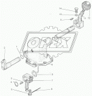 ДЗ-98.10.04.430 Рычаг реверса ДЗ-98 ЧСДМ