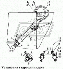 50-26-270СП Труба (сталь) ф28 L=300 Ш=М27/Ш=М27 обратный конус ЧТЗ