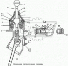 20-12-9СП КПП Т-170МБ.01 с заблокированной 1-й передачей (болотоходная) ЧТЗ