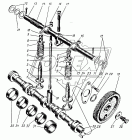 21-1007022-Б Шайба С/И (сталь) ф17х35х1 опорная пружины клапана, фигурная (сталь); (дв.УМЗ,ЗМЗ-511) УМЗ