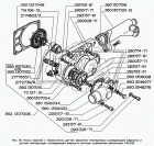 560.1307032 Крыльчатка водяного насоса (ПВХ) ф79;фпосад12; 8лопастей; 7отв.ф6 (2172158/1) ГАЗ