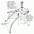 31106-1311010 Бачок расширительный голый треуг. (ПВХ) 240Х180Х90; 3 штуц. ГАЗ-31105,Волга Н/О ГАЗ