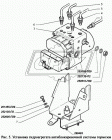 3221-3506038 Трубка (сталь) ф5; L=700 Ш=М10+К10/Ш=М10+К10 от первичной полости глав. цилиндра к шлангу ГАЗ
