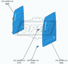 2705-6306011-01 Петля двери задка левая нижняя (правая верхняя) Газель,Соболь