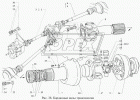 3308-2202010-10 Вал карданный промежуточный ГАЗ-3308 от раздатки к КПП 4-ступ. (дв.ЗМЗ-513) L=850мм (858х100х100) АВТОМАГНАТ