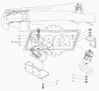 3309-1001020 Подушка двигателя передняя (резина+металл) ГАЗель,ГАЗ-3306,3309,Валдай,Садко,Штайер,Крайслер (Евро-3) 77х100х60 2шпильки М12х1,5 ГАЗ