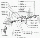 20803 Подшипник 17х47х15,5 шарик.радиал. 1-ряд. полузакрытый насоса водяного ГАЗ,ЗИЛ,УАЗ передний/12