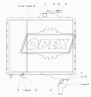 Б280ЯК.1301.0000 Блок радиаторов Комбайн УЭС 2-280А (дв.ЯМЗ-238БКЗ) Композит