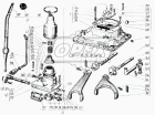 150.37.170 Рычаг переключения передач КПП L=860 фшара=45 кривой, ХТЗ