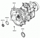43227-45200 Подшипник 26х35х30 ролик.радиал. 1-ряд. КПП Hyundai HD65,72,County дв.D4AL КПП-M3S5 вторич.вала Hyundai