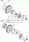 52910-45002 Диск колеса 5шп. R-16 с кольцом County/HD Korea Parts