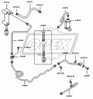 41850-4B001 Шланг сцепления ф10 L=335 Г=М10х1/Ш=М10х1 К=17 Hyundai Porter Hyundai