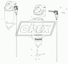 6660459340 Фильтр топливный сепаратора навинч. A=108 F= 80x3; G=1-14 UNS - 1B; H=150 без колбы PreLine PL270 Mann