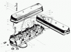 238-1003244-А Крышка головки цилиндров левая; без заливной горловины ЯМЗ