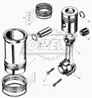 7511.1004045-20 Шатун ЯМЗ-240НМ, БМ СБ (без скоса)К-701,БЕЛАЗ ЯМЗ