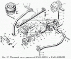 240-1011014-Б Насос масляный ЯМЗ-240 К-701 с перегородкой ТМЗ