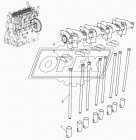 5340.1007090 Ось ЯМЗ-534 коромысла СБ ЯМЗ