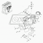 5340.1118010 Турбокомпрессор ЯМЗ-5340,5341,5341-10 Евро-4, Пр. № 49-04 (В1) Автобусы ПАЗ, МАЗ KAVZ-4235 4.4L [YAMZ-5346] 169 H/P; BorgWarner ЯМЗ