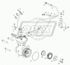 5340.3509010-20 Компрессор пневматического тормоза (1 цилиндровый) ЯМЗ-534.536; с шестерней без шкива (снят с производства) замена -40 ЯМЗ