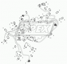 5344.3724012-21 Жгут проводов датчиков блока управления ДВС ГАЗон Некст (дв.ЯМЗ-534) ЯМЗ