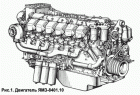 8401.1000186-05 Двигатель без КПП И СЦ (3) ЯМЗ