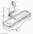 850.1009072 Прокладка прямоуг. 435х1340; 46отв.ф9, масляного картера ЯМЗ 850 САМОРИМ