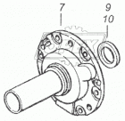 14.1701040-70 Крышка заднего подшипника первичного вала КАМАЗ