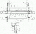 43255-2809050-55 Кронштейн бампера правый КАМАЗ
