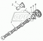 740.1006036-02 Корпус подшипника распредвала со втулкой КАМАЗ