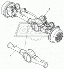 4326-2300010-21 Мост передний КАМАЗ