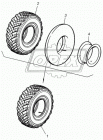 1220х400-533 БП Камера колесная без покачки; РК-5-165 (КАМАЗ-4310) АШК