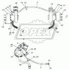 7406.1118276-10 Шланг (патрубок) ф50х60 L=60-70 на ТКР Евро; D50х60х5,5 (силикон) КАМАЗ-УВК