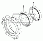 53205-2506027 Крышка подшипника МОД с двумя пазами КАМАЗ