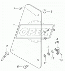 5320-6103055-10 Стекло форточки КАМАЗ поворотное (464х286) РГБ-НН