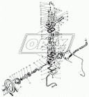 120-3509130 Шкив 1руч. шпонка ф20/ф220; h=42 конусной вал, компрессора АМУР