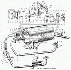 695М-1203288 Прокладка (сталь) ф63х82х10 приемной трубы АВТОМАТ
