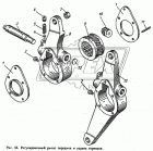 677-3501136 Рычаг тормоза(трещетка) регулир. правый КанашААЗ