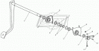 4370-1602062 Кронштейн педали сцепления рычаг S=17 МАЗ-4370 МАЗ