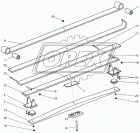 4370-2912422У Подкладка подрессорника задней рессоры h=20мм МАЗ-4370 МАЗ