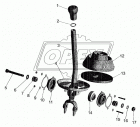 5551-1703301 Рукоятка КПП L=62 dпос или резьба М=22 МАЗ-5551 без делителя ОЗАА