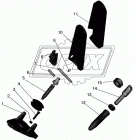 64221-3504029 Ось педали тормоза МАЗ-4370 (сталь) ф10х88 МАЗ